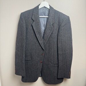 Vittorio Rex Made In Italy Blazer Classic Tweed Vibes preppy Flaw